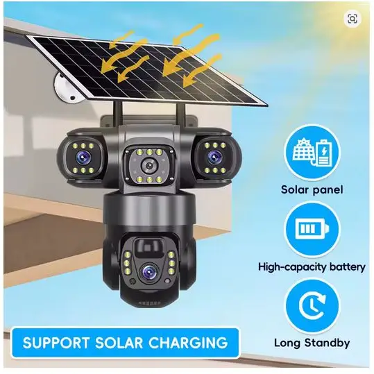 Camara Solar Ultra HD 4K Triple Lente-PTZ's photo #3